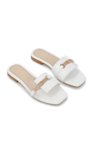 Women Slippers -  WHITE (ORFS-65 WHITE)