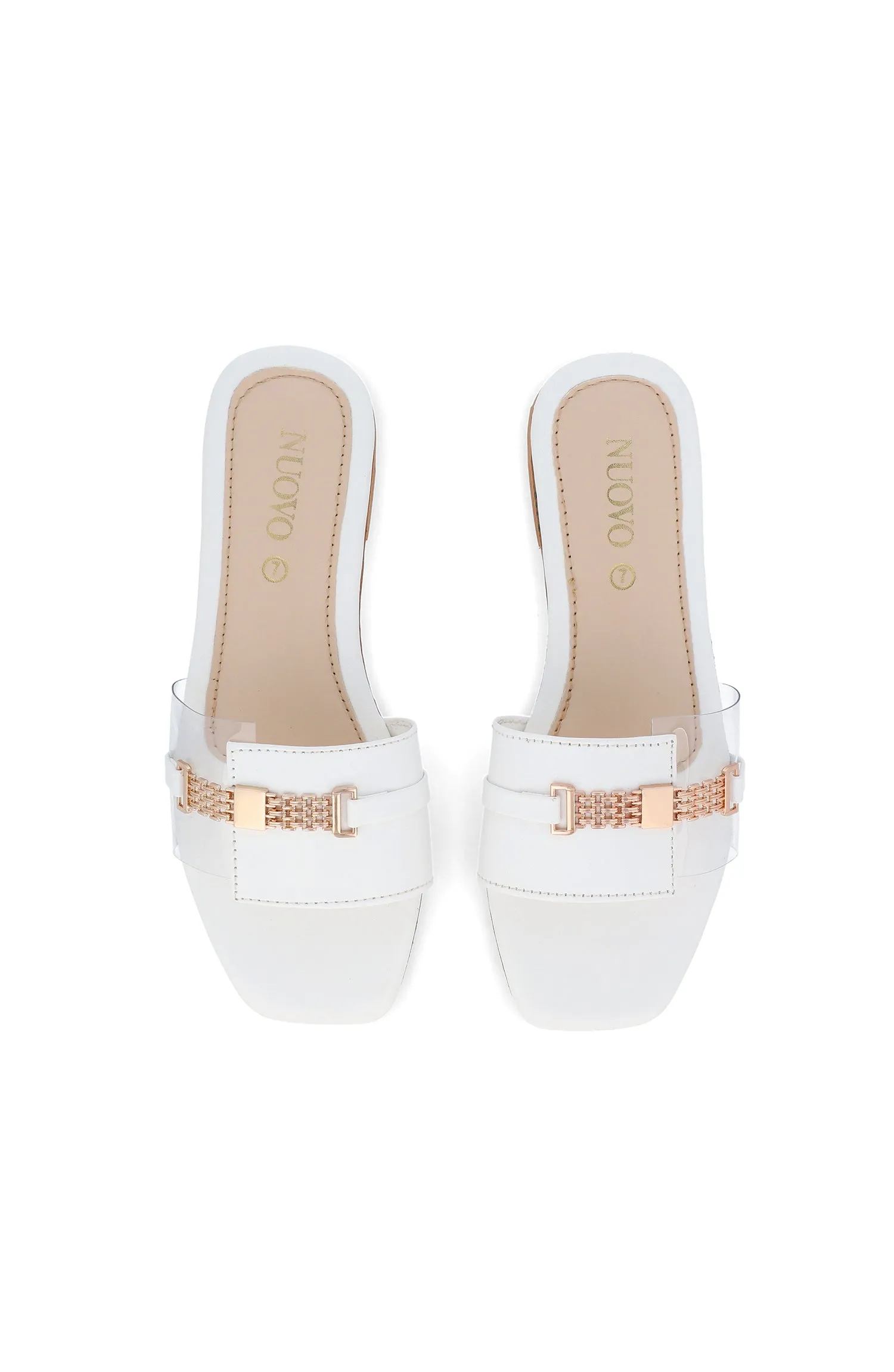 Women Slippers -  WHITE (ORFS-65 WHITE)