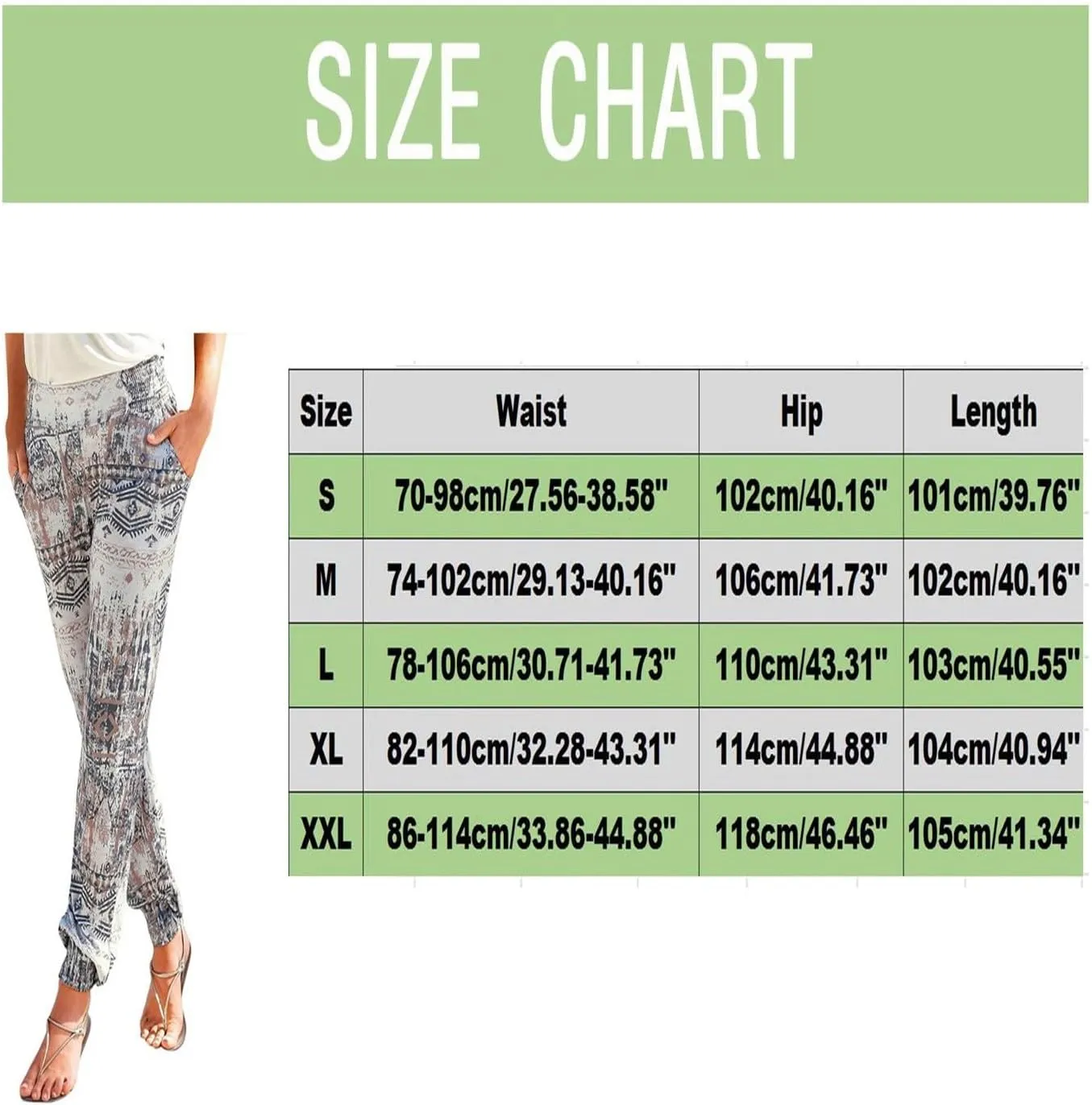 Women Wide Leg High Waist Drawstring Palazzo Pants Casual Summer Flowy Boho Beach Harem Slacks Printed Linen Trousers