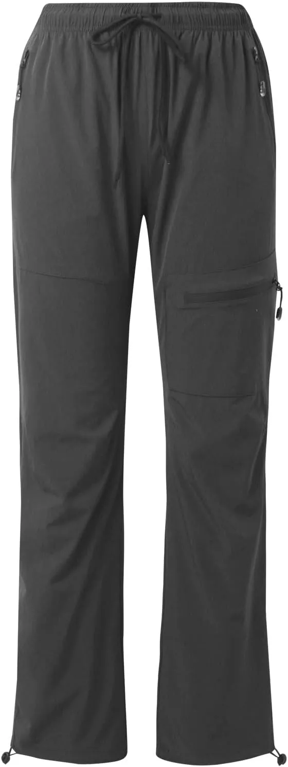 Womens Cotton Linen Summer Casual Flowy Palazzo Lounge Pants Elastic Waist Bootcut Slim Fit Trouser Travel