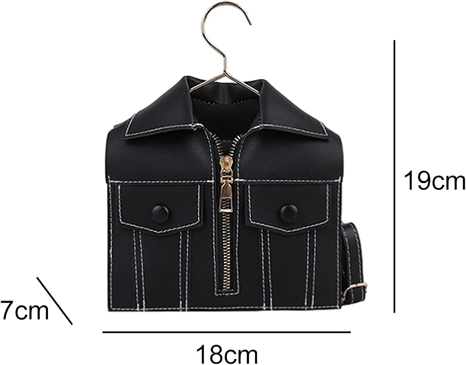 Women's Shirt-Shaped Purse Novelty Shoulder Bag Unique Clutch Handbag Funny Leather Crossbody Tote Satchel