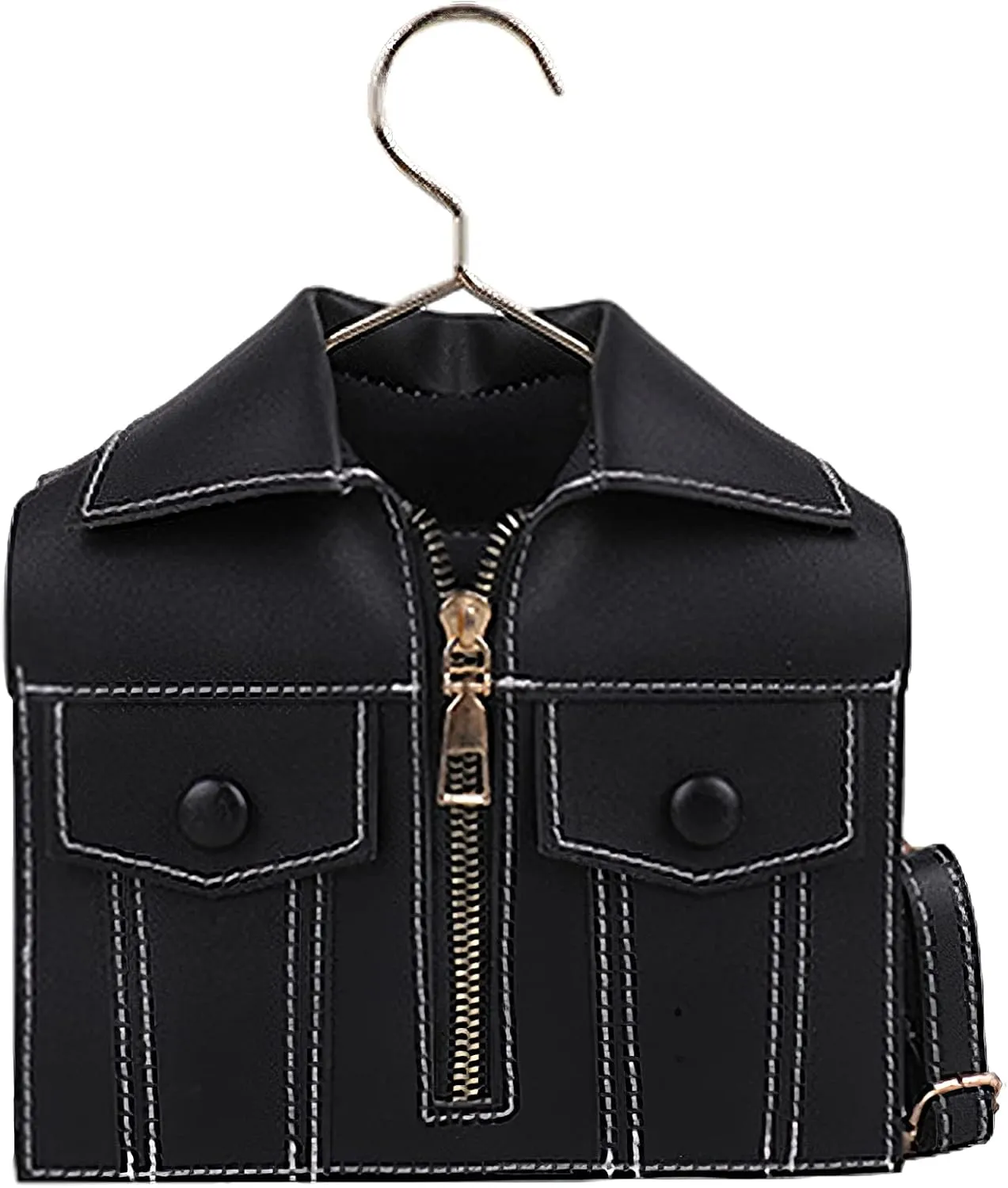 Women's Shirt-Shaped Purse Novelty Shoulder Bag Unique Clutch Handbag Funny Leather Crossbody Tote Satchel