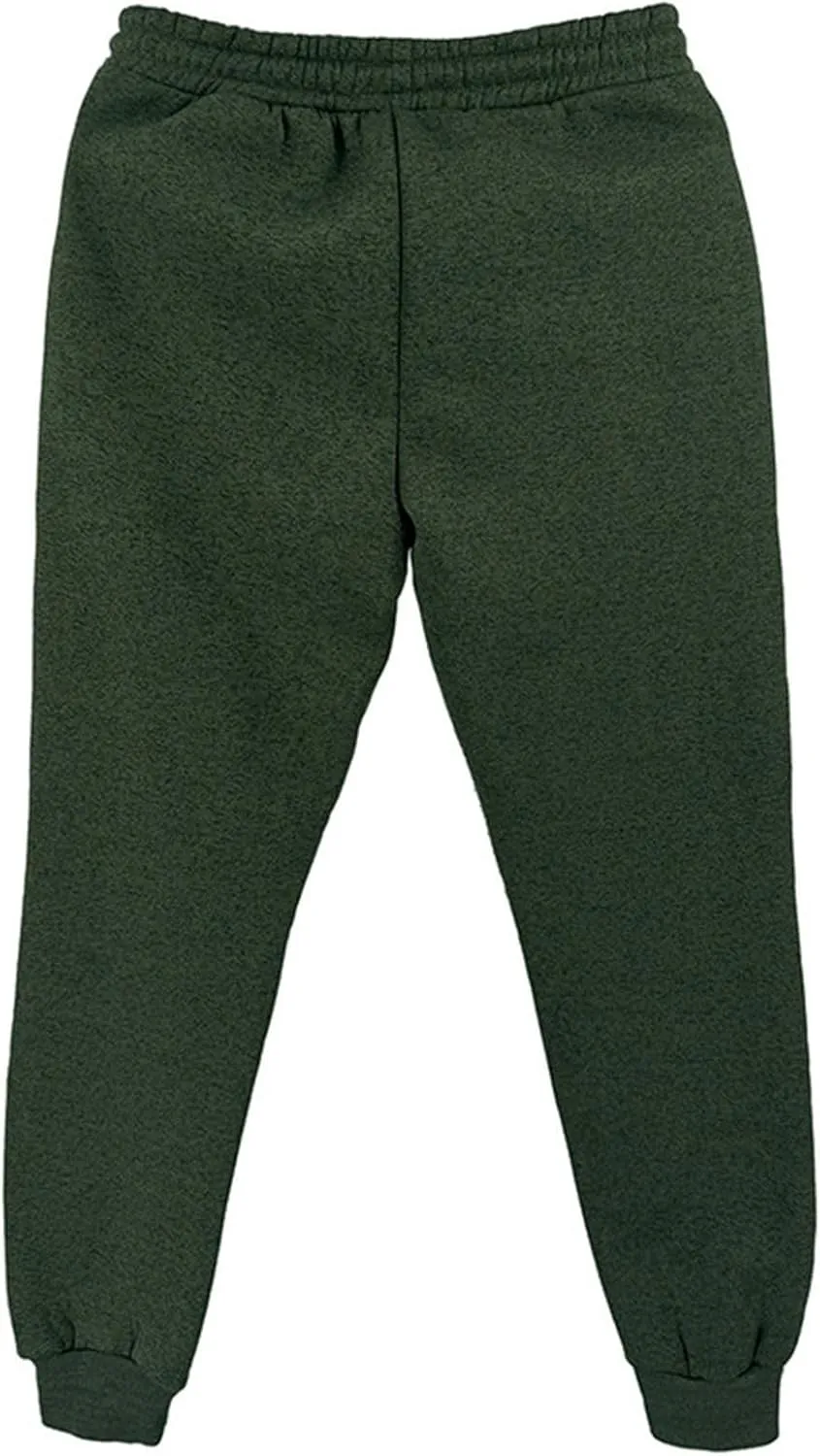 Xiaojmake Mens Marled Fleece Sweatpant Elastic Waist Drawstring Sweatpant Slim Fit Workout Training Gym Jogger Athletic Pant