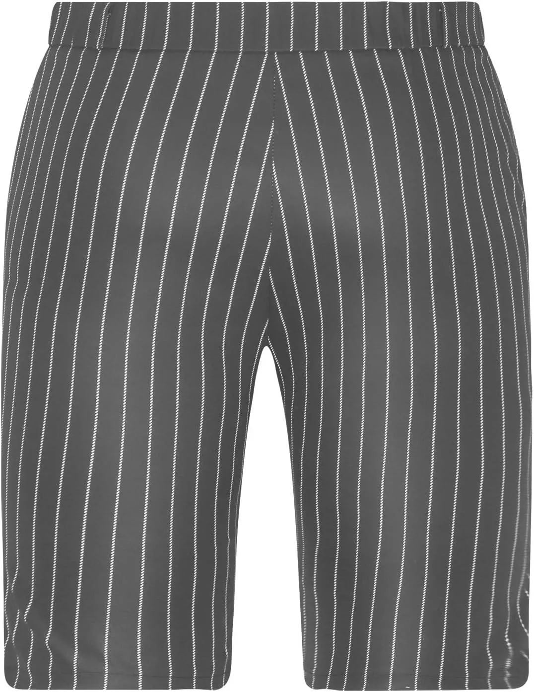 Zeiyignr Men's Striped Casual Dress Work Shorts with Pockets Light Weight Stretch Slim Fit Quick Dry Golf Shorts for Men
