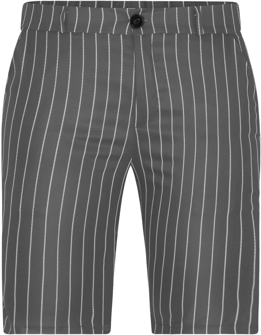 Zeiyignr Men's Striped Casual Dress Work Shorts with Pockets Light Weight Stretch Slim Fit Quick Dry Golf Shorts for Men